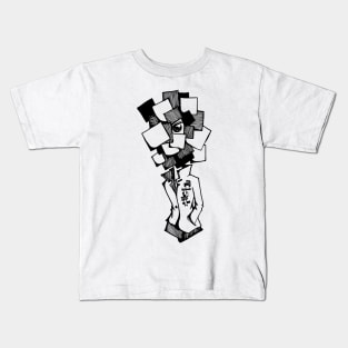 Abstract Monster Kids T-Shirt